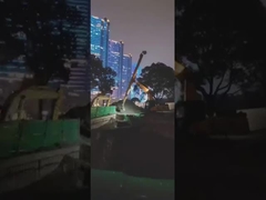 bras télescopique 14M pour excavateur CAT320