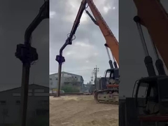 Excavatrice Pile Driving