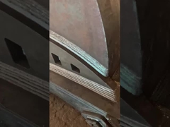 100 mm d'épaisseur Excavateur Ripper Q355B Ripper de planche de renforcement fort